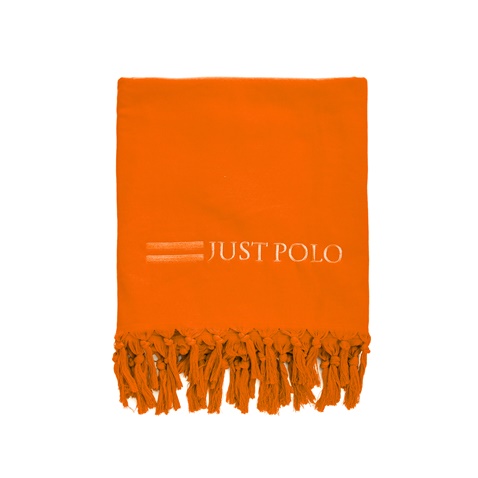 JUST POLO-Πετσέτα θαλάσσης Just Polo πορτοκαλί