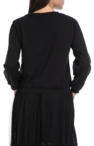 MOLLY BRACKEN-Γυναικεία φούτερ μπλούζα MOLLY BRACKEN μαύρη          