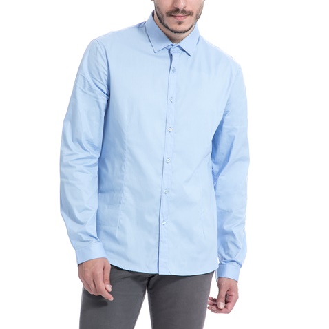 GAUDI-Ανδρικό πουκάμισο Gaudi μπλε
