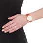 FOLLI FOLLIE-Γυναικείο ρολόι με δερμάτινο λουράκι FOLLI FOLLIE HEART 4 HEART κόκκινο