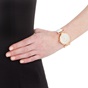 FOLLI FOLLIE-Γυναικείο ρολόι με δερμάτινο λουράκι FOLLI FOLLIE HEART 4 HEART λευκό