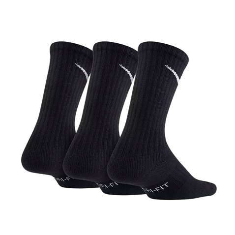 NIKE-Παιδικές κάλτσες σετ των 3 NIKE K EVRY CUSH CREW μαύρες