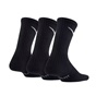 NIKE-Παιδικές κάλτσες σετ των 3 NIKE K EVRY CUSH CREW μαύρες