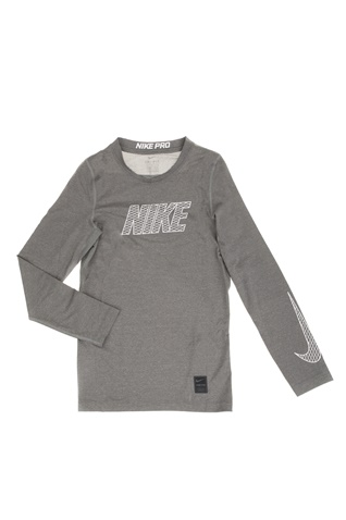 NIKE-Αγορίστικη μακρυμάνικη μπλούζα Nike Pro γκρι