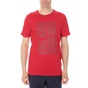 NIKE-Ανδρικό t-shirt τένις NIKE κόκκινη