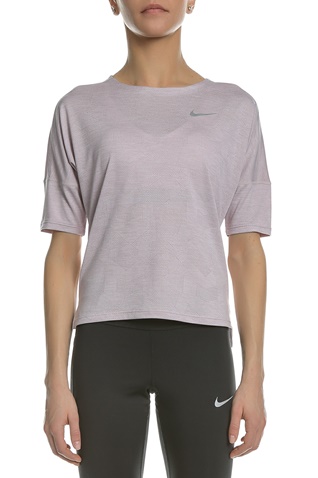 NIKE-Γυναικεία μπλούζα running Nike DRY MEDALIST ροζ 