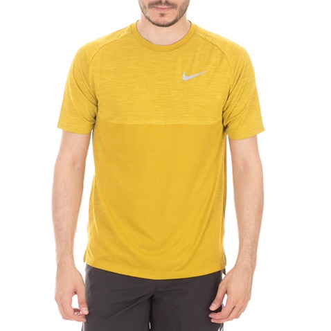 NIKE-Ανδρική κοντομάνικη μπλούζα NIKE DRY MEDALIST TOP κίτρινη