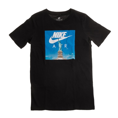 NIKE-Αγορίστικη κοντομάνικη μπλούζα NIKE AIR LIBERTY μαύρη