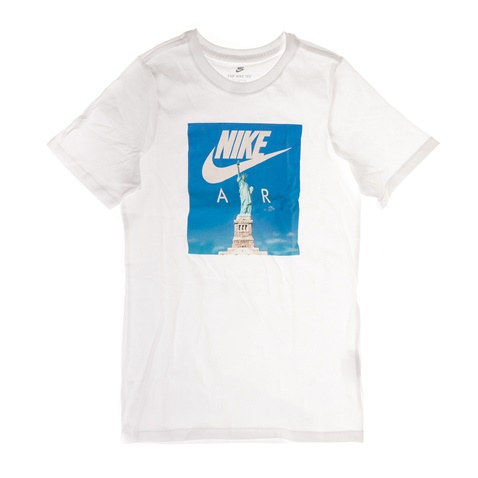 NIKE-Παιδική κοντομάνικη μπλούζα NIKE AIR LIBERTY λευκή