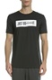 NIKE-Ανδρική κοντομάνικη μπλούζα Nike μαύρη με στάμπα 