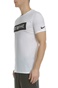 NIKE-Ανδρική κοντομάνικη μπλούζα Nike λευκή με στάμπα 