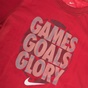 NIKE-Παιδική κοντομάνικη μπλούζα NIKE DRY GAMES,GOALS,GLORY κόκκινη