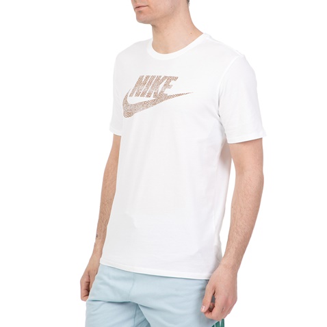 NIKE-Ανδρική κοντομάνικη μπλούζα NIKE NSW TEE FUTURA HBR 1 λευκή