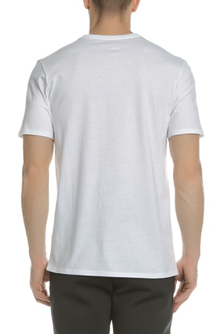 NIKE-Ανδρική κοντομάνικη μπλούζα NIKE AJ3 λευκή με στάμπα 