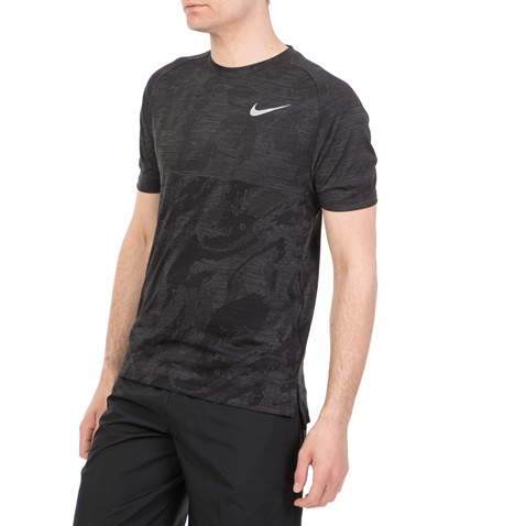 NIKE-Ανδρική κοντομάνικη μπλούζα NIKE DRY MEDALIST μαύρη-γκρι