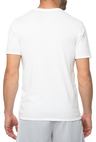 NIKE-Ανδρική κοντομάνικη μπλούζα NIKE M NK DRY TEE DF KYRIE LOGO λευκή 