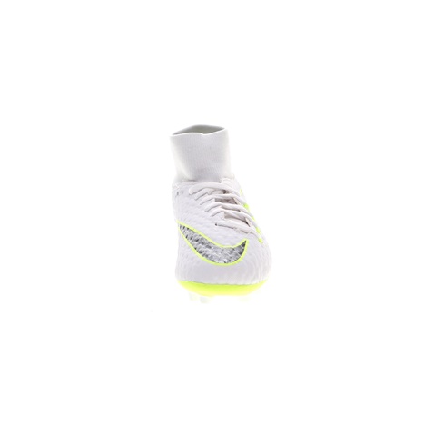 NIKE-Παιδικά ποδοσφαιρικά παπούτσια NIke HYPERVENOM 3 ACAD DF AG-PRO λευκά