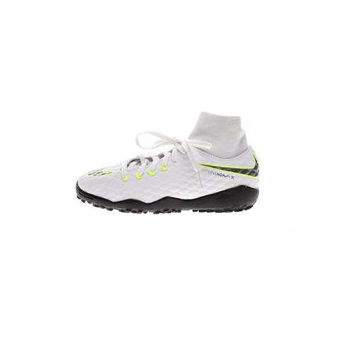 NIKE-Παιδικά ποδοσφαιρικά παπούτσια Nike PHANTOMX 3 ACADEMY DF TF λευκά