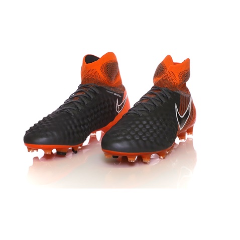 NIKE-Ανδρικά παπούτσια ποδοσφαίρου OBRA 2 ELITE DF FG ανθρακί-πορτοκαλί