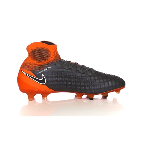 NIKE-Ανδρικά παπούτσια ποδοσφαίρου OBRA 2 ELITE DF FG ανθρακί-πορτοκαλί
