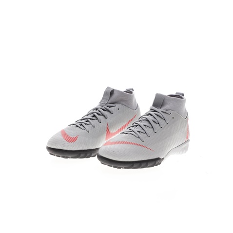 NIKE-Παιδικά παπούτσια ποδοσφαίρου Nike Jr. SuperflyX 6 Academy TF γκρι κόκκινα