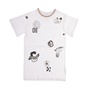 CONVERSE-Παιδική μπλούζα CONVERSE STAR TRIM λευκή