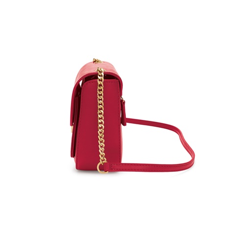 FOLLI FOLLIE-Γυναικεία τσάντα ώμου FOLLI FOLLIE κόκκινη                    