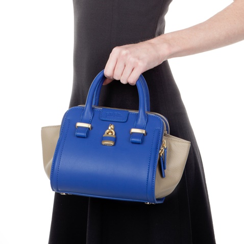 FOLLI FOLLIE-Γυναικεία τσάντα FOLLI FOLLIE μπλε 
