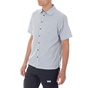 HELLY HANSEN-Ανδρικό κοντομάνικο πουκάμισο HELLY HANSEN CLUB QD λευκό - μπλε