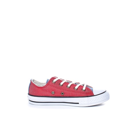 CONVERSE-Παιδικά παπούτσια Chuck Taylor All Star Ox κόκκινα 
