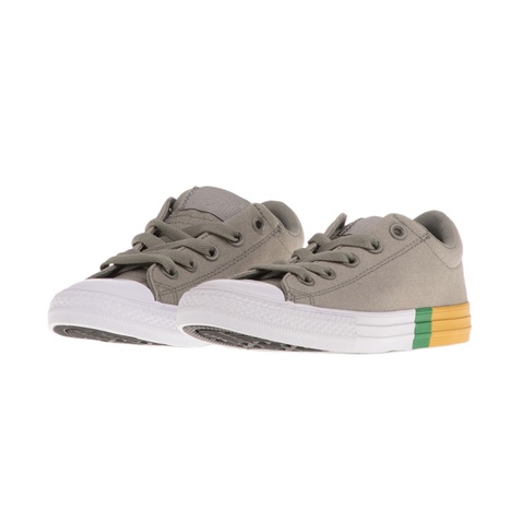 CONVERSE-Παιδικά sneakers CONVERSE CHUCK TAYLOR ALL STAR STREET S λαδί
