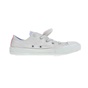 CONVERSE-Παιδικά sneakers CONVERSE Chuck Taylor All Star Double ασημί-μοβ