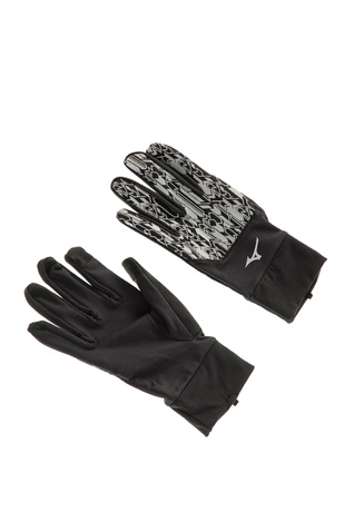 MIZUNO-Unisex γάντια MIZUNO Windproof μαύρα 