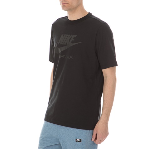 NIKE-Ανδρική κοντομάνικη μπλούζα NIKE TOP AIR MAX μαύρη