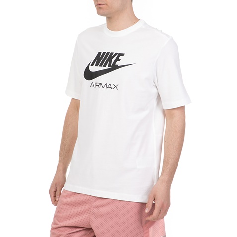 NIKE-Ανδρική κοντομάνικη μπλούζα NIKE TOP AIR MAX λευκή