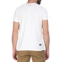 BASEHIT-Ανδρική κοντομάνικη μπλούζα BASEHIT λευκή 