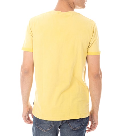 SCOTCH & SODA-Ανδρική μπλούζα SCOTCH & SODA κίτρινη