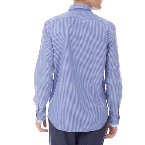 SCOTCH & SODA-Ανδρικό πουκάμισο SCOTCH & SODA ριγέ μπλε
