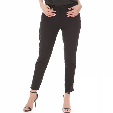 SCOTCH & SODA-Γυναικείο παντελόνι σε ίσια γραμμή SCOTCH & SODA μαύρο