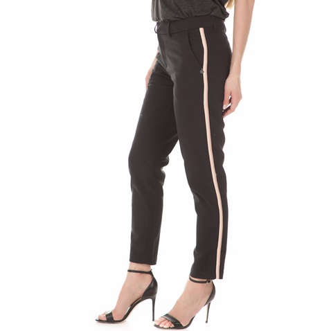 SCOTCH & SODA-Γυναικείο παντελόνι σε ίσια γραμμή SCOTCH & SODA μαύρο