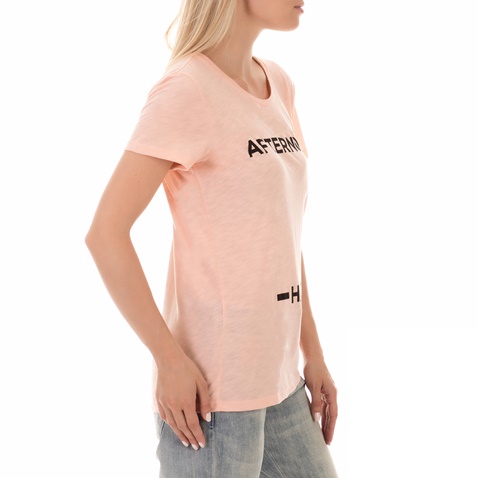 SCOTCH & SODA-Γυναικείο t-shirt SCOTCH & SODA 7 lights of dayκοραλί