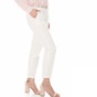 SCOTCH & SODA-Γυναικείο παντελόνι chino σε ίσια γραμμή SCOTCH & SODA λευκό