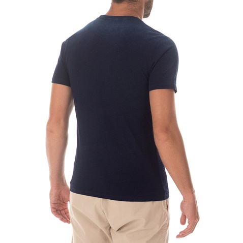 SSEINSE-Ανδρική κοντομάνικη μπλούζα SSEINSE μπλε