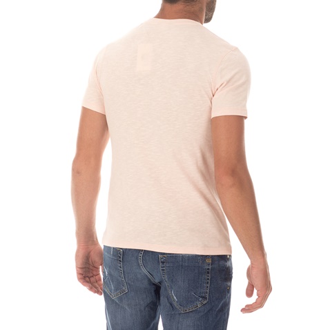 SSEINSE-Ανδρική κοντομάνικη μπλούζα SSEINSE μπεζ