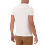 GAS-Ανδρικό t-shirt GAS IRT M/C SCUBA/S RAVEN SOLID JE λευκό