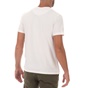 GAS-Ανδρικό t-shirt GAS IRT M/C SCUBA/S RISEUP SOLID λευκό