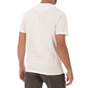 GAS-Ανδρικό t-shirt GAS IRT M/C SCUBA/S LOGO CAMU SOLI λευκό