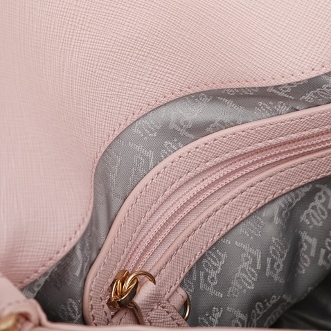 FOLLI FOLLIE-Γυναικεία μικρή τσάντα χιαστί Folli Follie ροζ