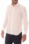 BROOKSFIELD-Ανδρικό πουκάμισο BROOKSFIELD SLIM FIT ροζ