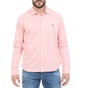 BROOKSFIELD-Ανδρικό πουκάμισο BROOKSFIELD ροζ
